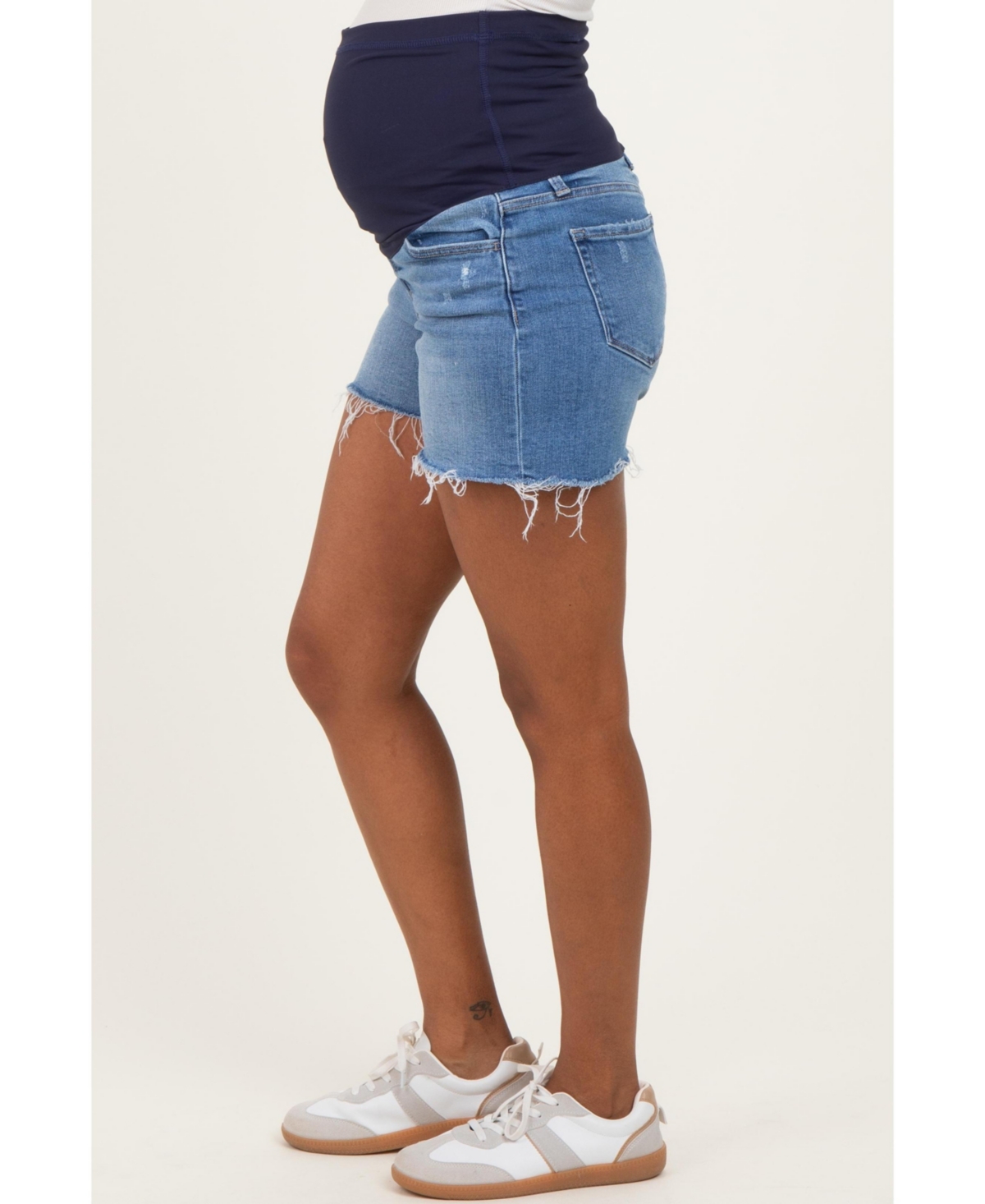 Blue Distressed Raw