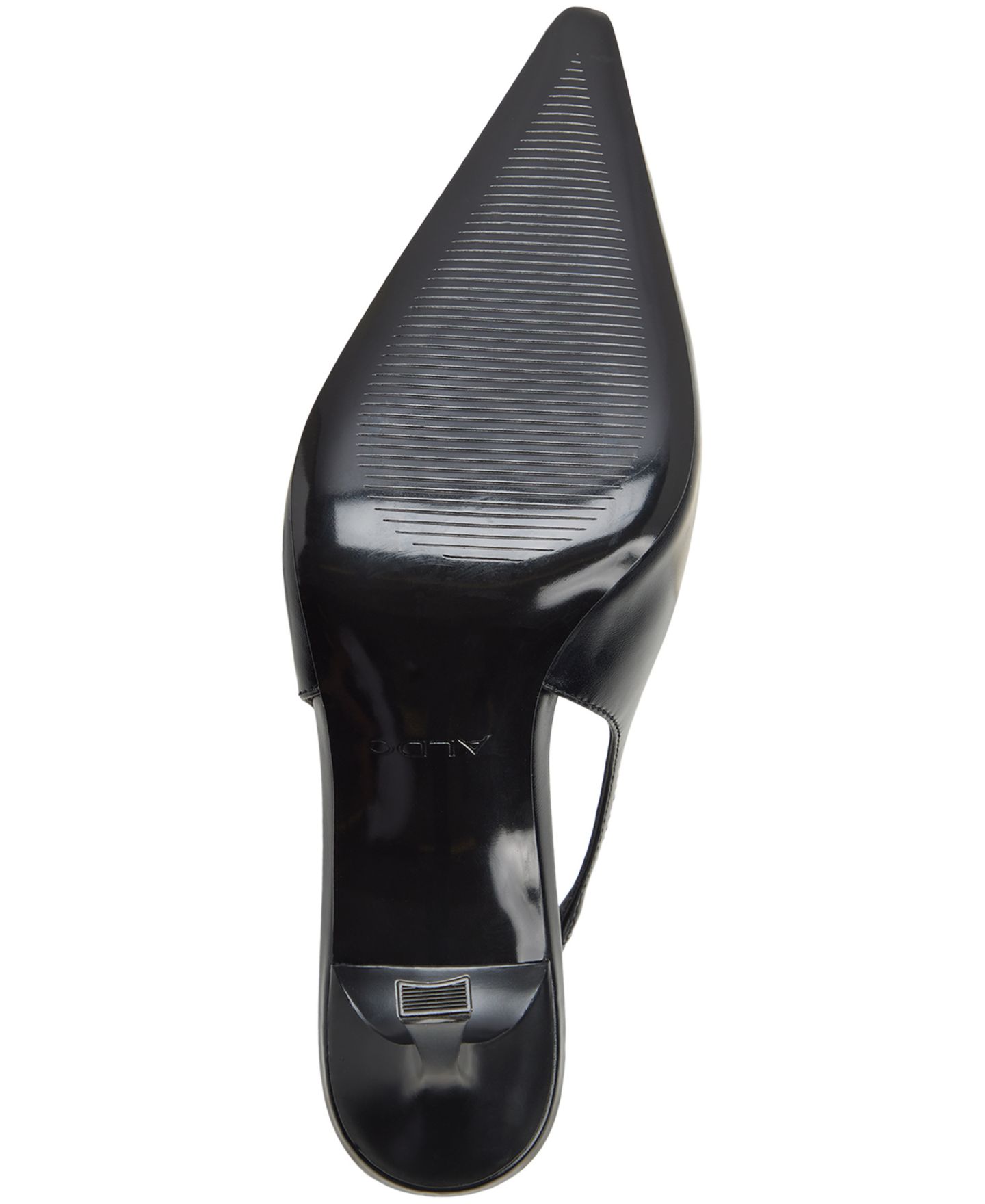 Женские туфли ALDO Zailah Slingback, цвет: Чёрный блестящий — фото 5
