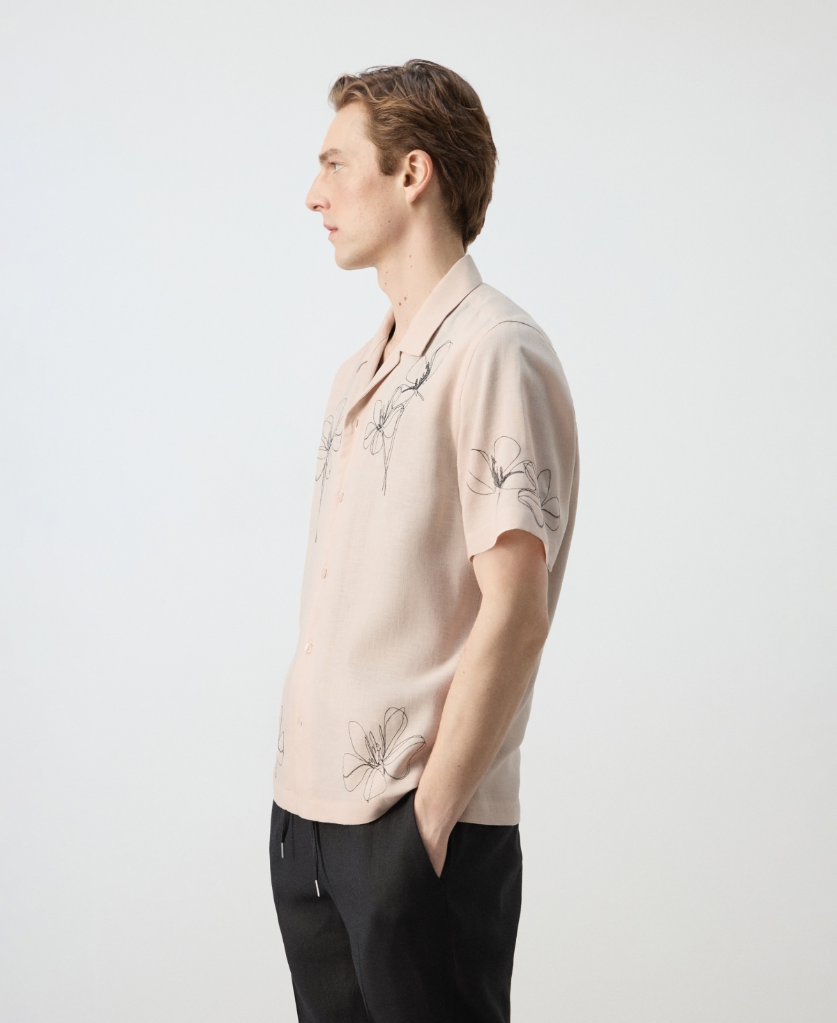 Mango Men's Regular-Fit Printed Shirt