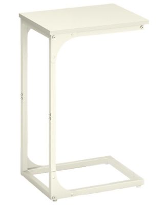 Space Saving C Shaped End Table for Couch and Bedroom Use