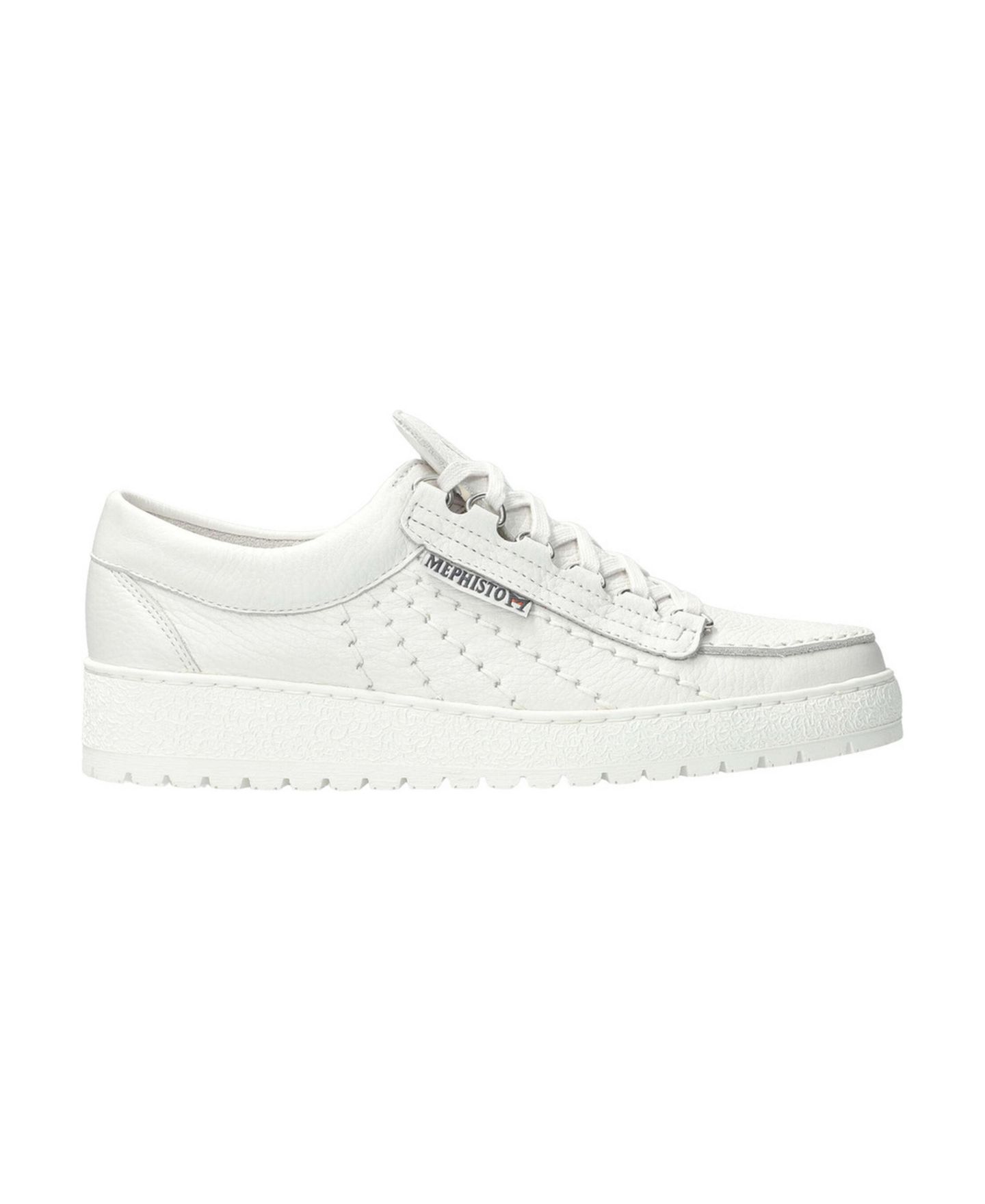 Мужские кроссовки Mephisto Rainbow Full-Grain Leather, цвет: Белый — фото 2