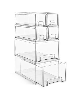 Foldable Large Clear Plastic Bags with Zipper and Carry Handles - Great for Clothes, Blankets, Closets, Bedrooms, and more