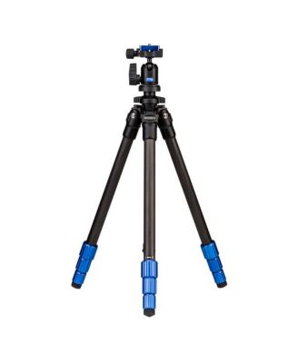Slim 4-Section Lightweight Carbon Fiber Tripod with Ball Head