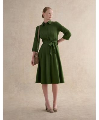 white christmas dresses The Green One Shoulder Sleeveless Maxi Dress main image 0