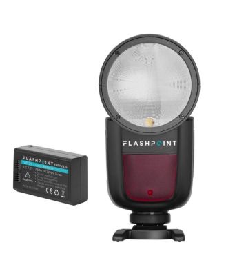 Zoom Li-on X R2 TTL Round Head On Camera Flash Wireless Speedlight, Professional Camera Flash Kit with 76Ws 2.4G
