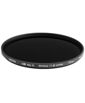 77mm HD MKII IRND 64 Neutral Density 1.8 6-Stop Filter