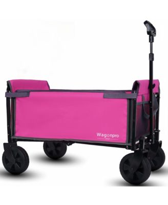 All-in-One Convertible Utility Carts - Bench Seat/Dog Tether All-Terrain Wheels