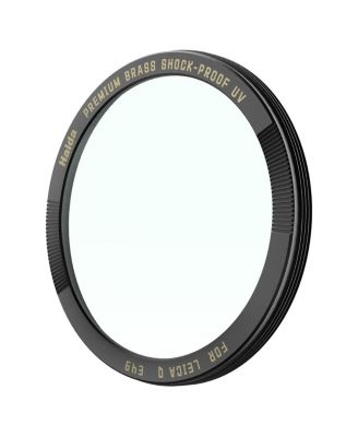 49mm Premium Brass Shock-Proof UV Filter for Leica Q3 43 Camera