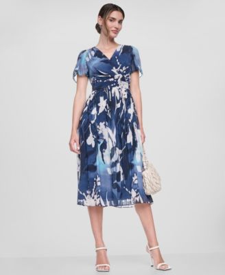 sachin and babi light blue dress DKNY Women's Semi-Formal Cocktail & Party Dresses
