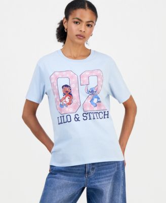 Juniors' Lilo & Stitch Graphic T-Shirt