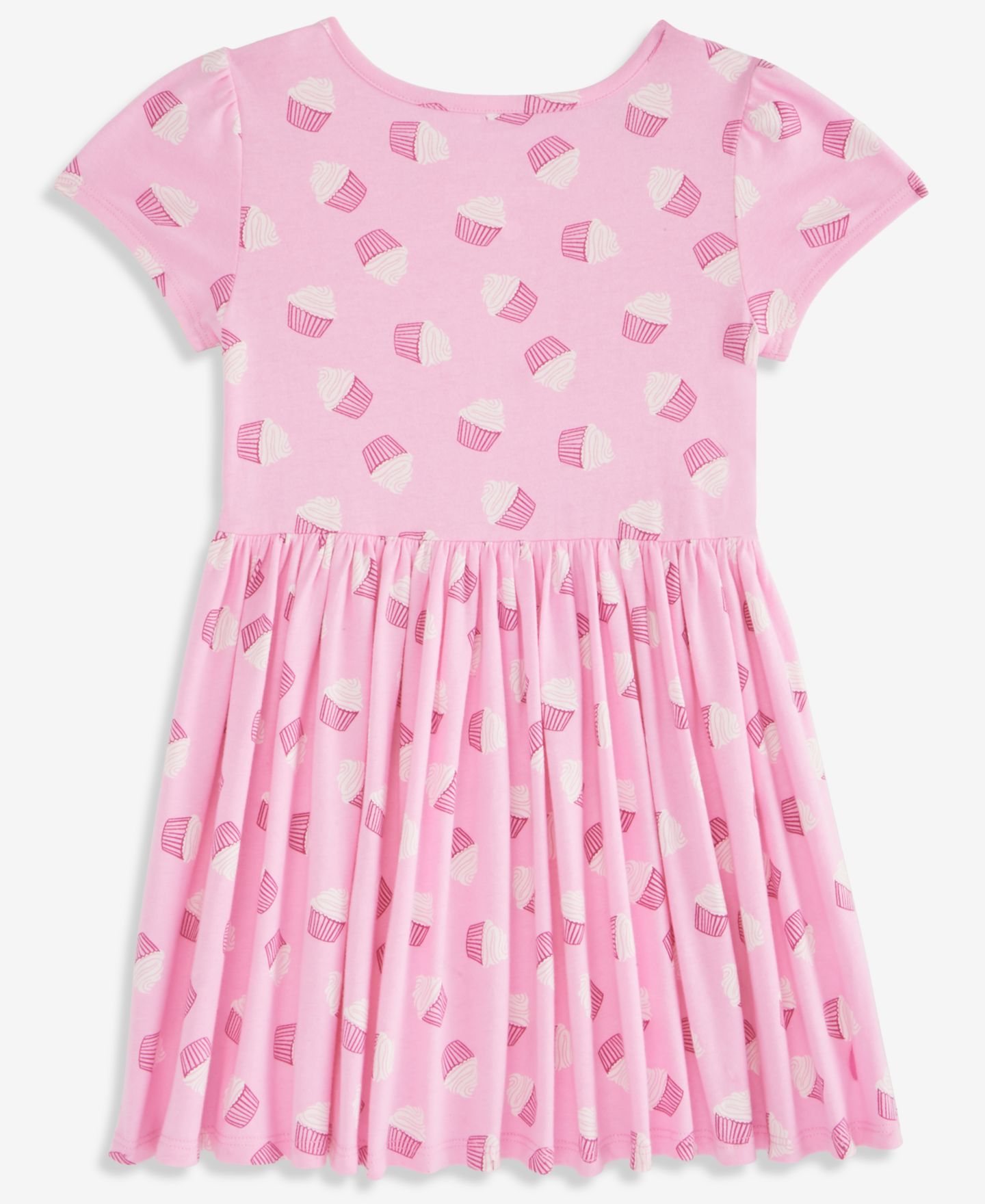 Платье Epic Threads Cupcake-Print Cotton Dress для девочек-малышей, цвет: Bonbon — фото 3