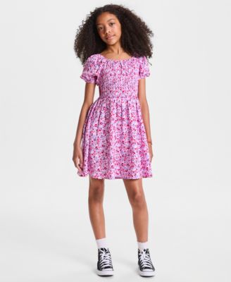 Girls' 5-20 Claire Smocked Dress