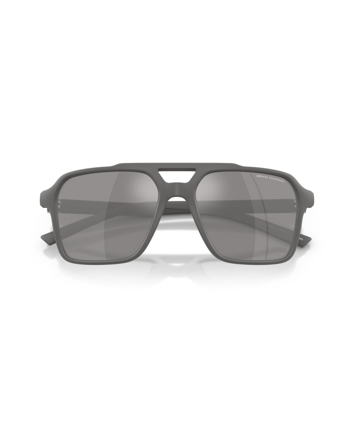 Мужские солнцезащитные очки A|X Armani Exchange Polarized Sunglasses, AX4166SU, цвет: Матовый серый — фото 5