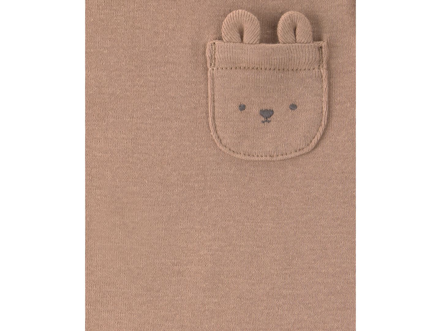 Боди Critter, короткий рукав, 5 шт. — Carter's, цвет: Кремовый / Коричневый — фото 6