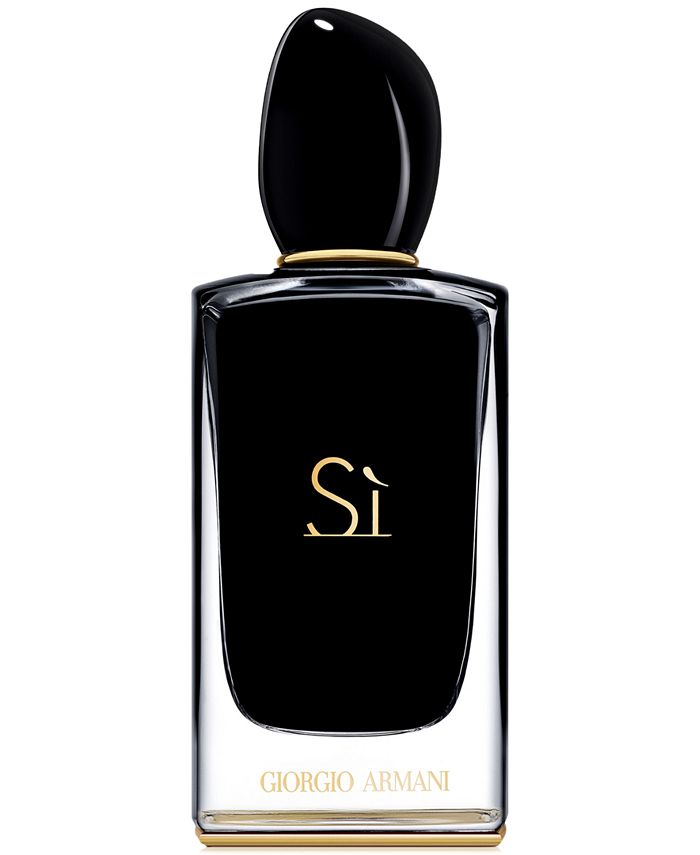 Minder dan maandag subtiel Giorgio Armani Sì Intense Eau de Parfum, 3.4 oz & Reviews - Perfume -  Beauty - Macy's