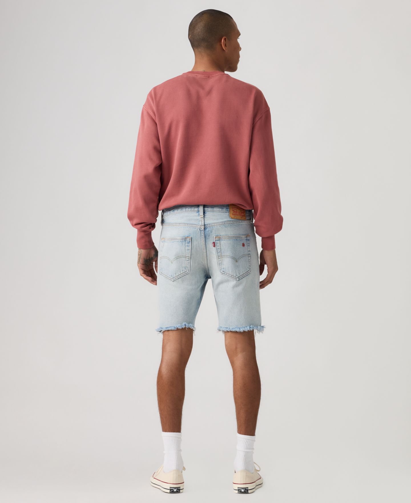 Мужские шорты Levi's 501™ Original Hemmed Stretch 9" Jean, цвет: Fix My Car — фото 5
