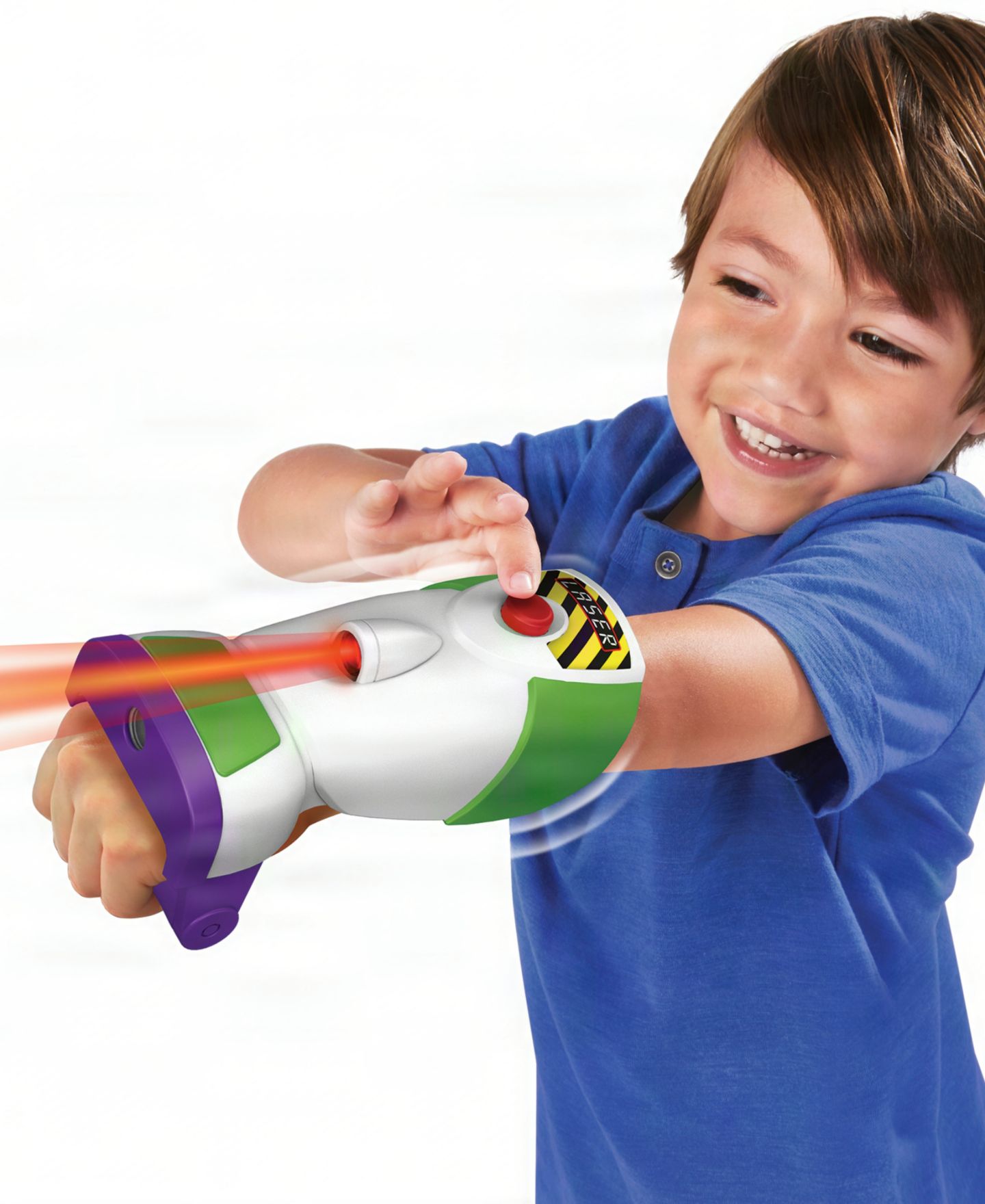 Детская игрушка Toy Story Buzz Lightyear Space Ranger Battery-Operated Laser Gauntlet, Ages 3+ — фото 2
