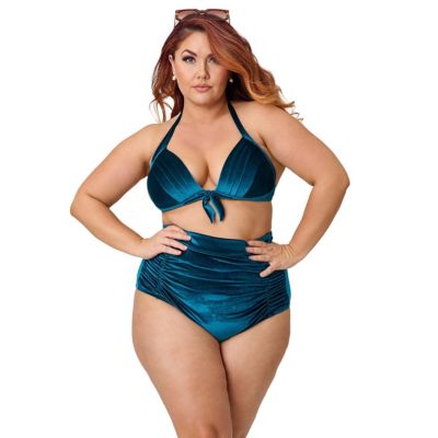 Plus Size Monroe High Waist Bikini Bottom