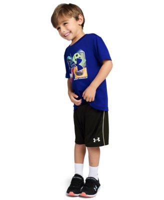 Boys' 2T-7 Tech 4 Baller T-Shirt and Shorts, 2-Piece Set