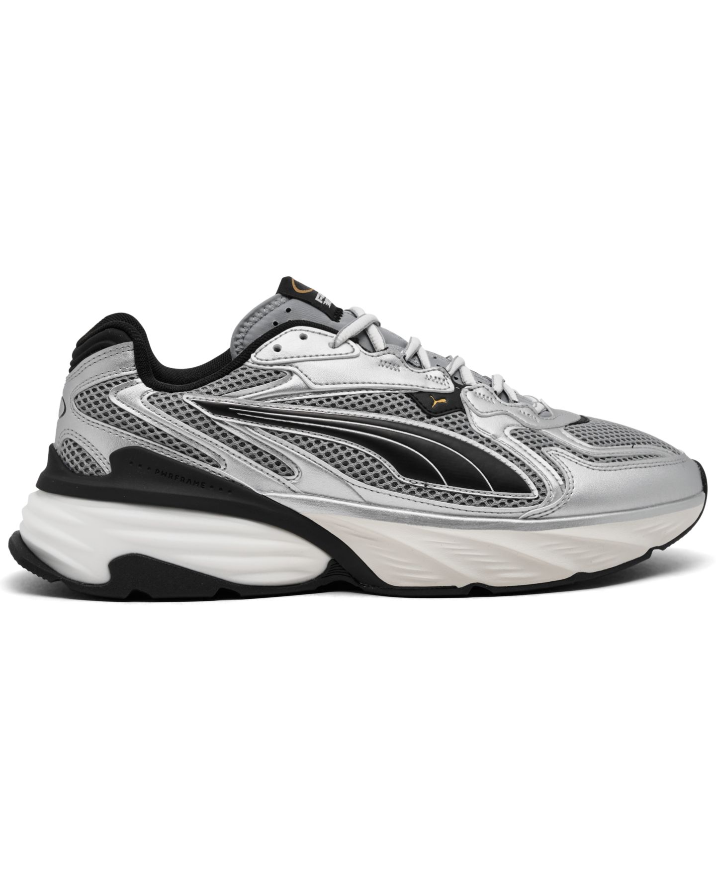 Мужские кроссовки Puma Fade Nitro LS Casual, цвет: Серебристый / Серый — фото 2
