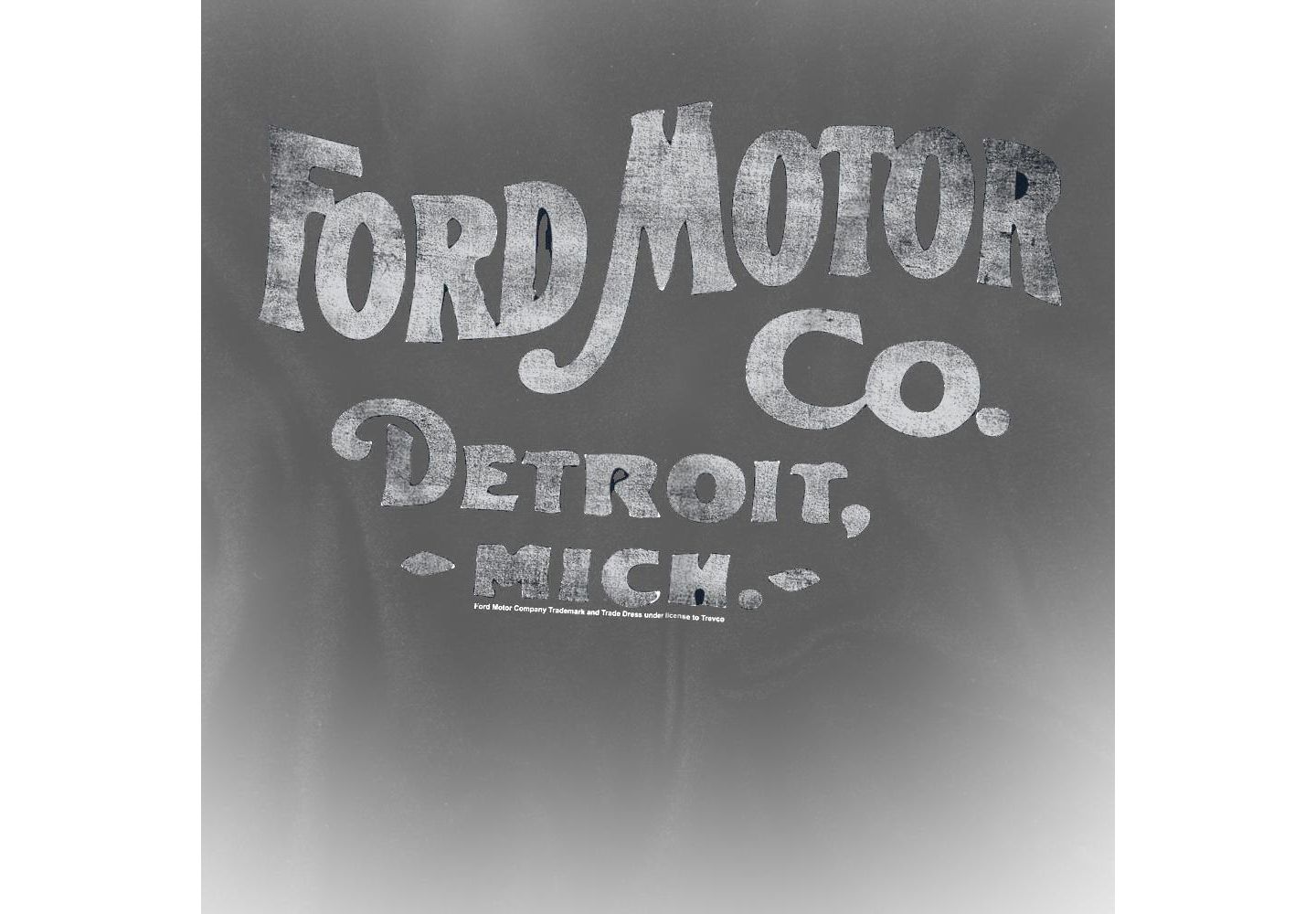 Мужская футболка Mustang Ford Detroit Michigan Classic, цвет: Тёмно-синий — фото 3