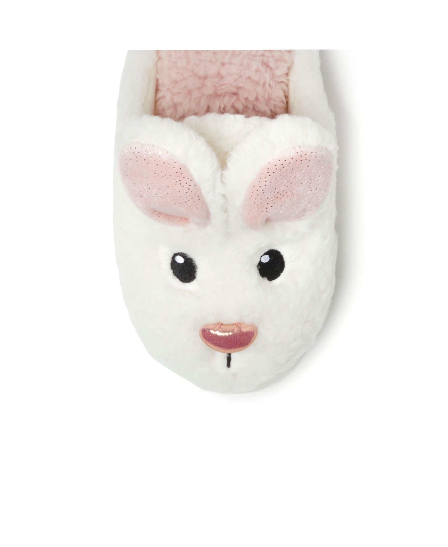 Женские тапочки Dearfoams Shay Novelty Easter Bunny Rabbit Scuff Slipper, цвет: Муслиновый — фото 5