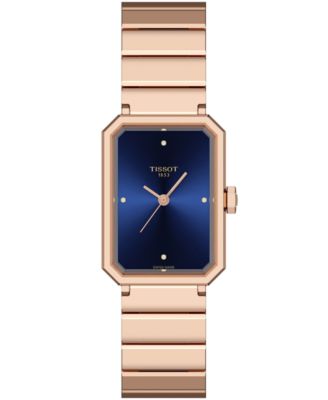 Women's Rose Gold Stainless Steel Bracelet Watch, 21.80mm