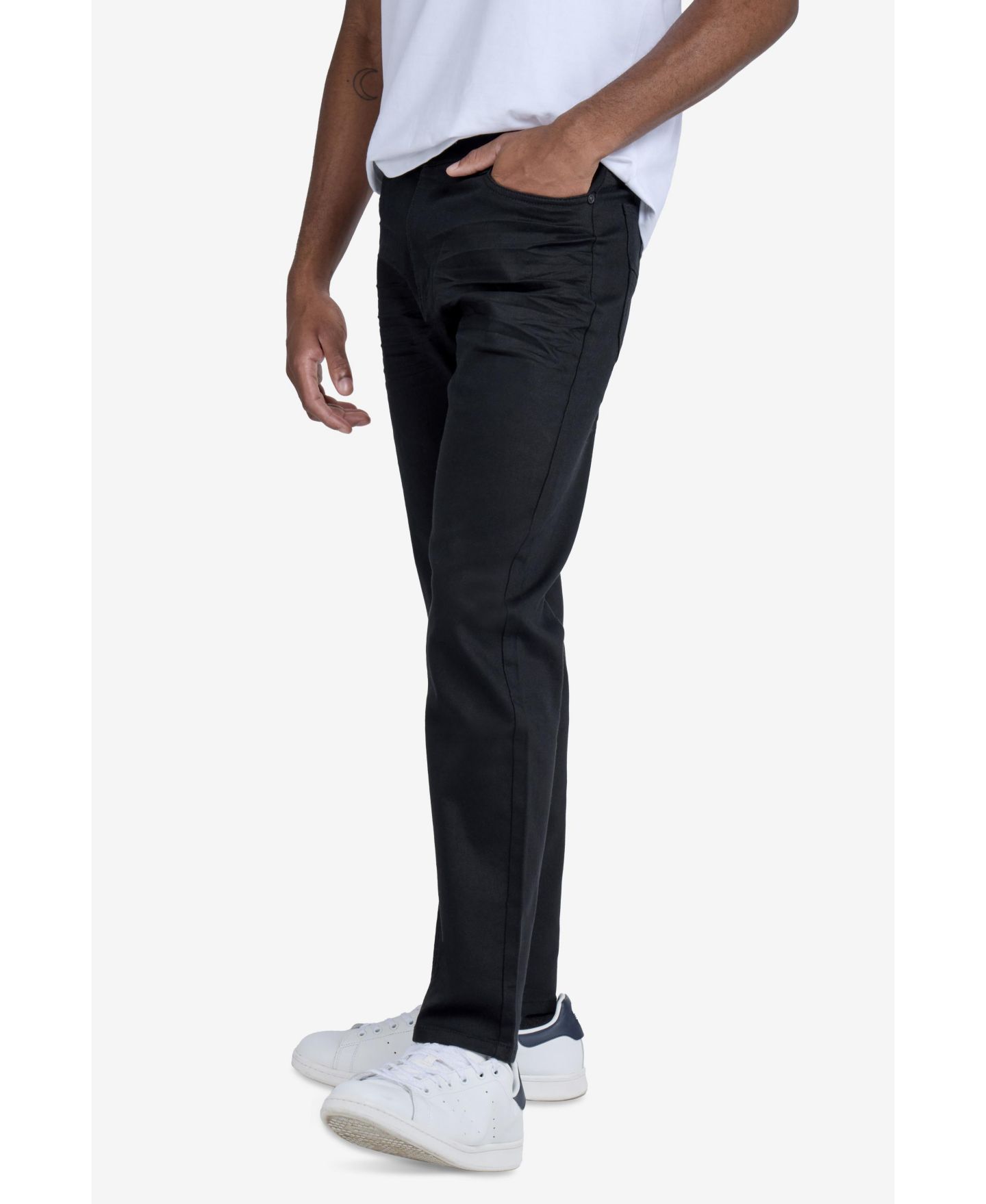 Мужские брюки XRAY Slim Fit Stretch Commuter, цвет: Чёрный — фото 4