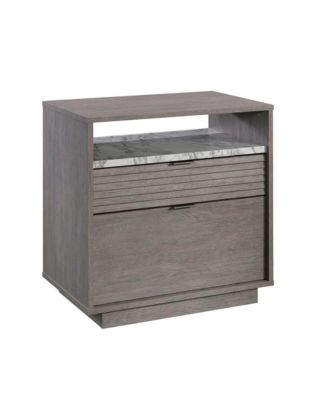East Rock File Cabinet, Ashen Oak finish