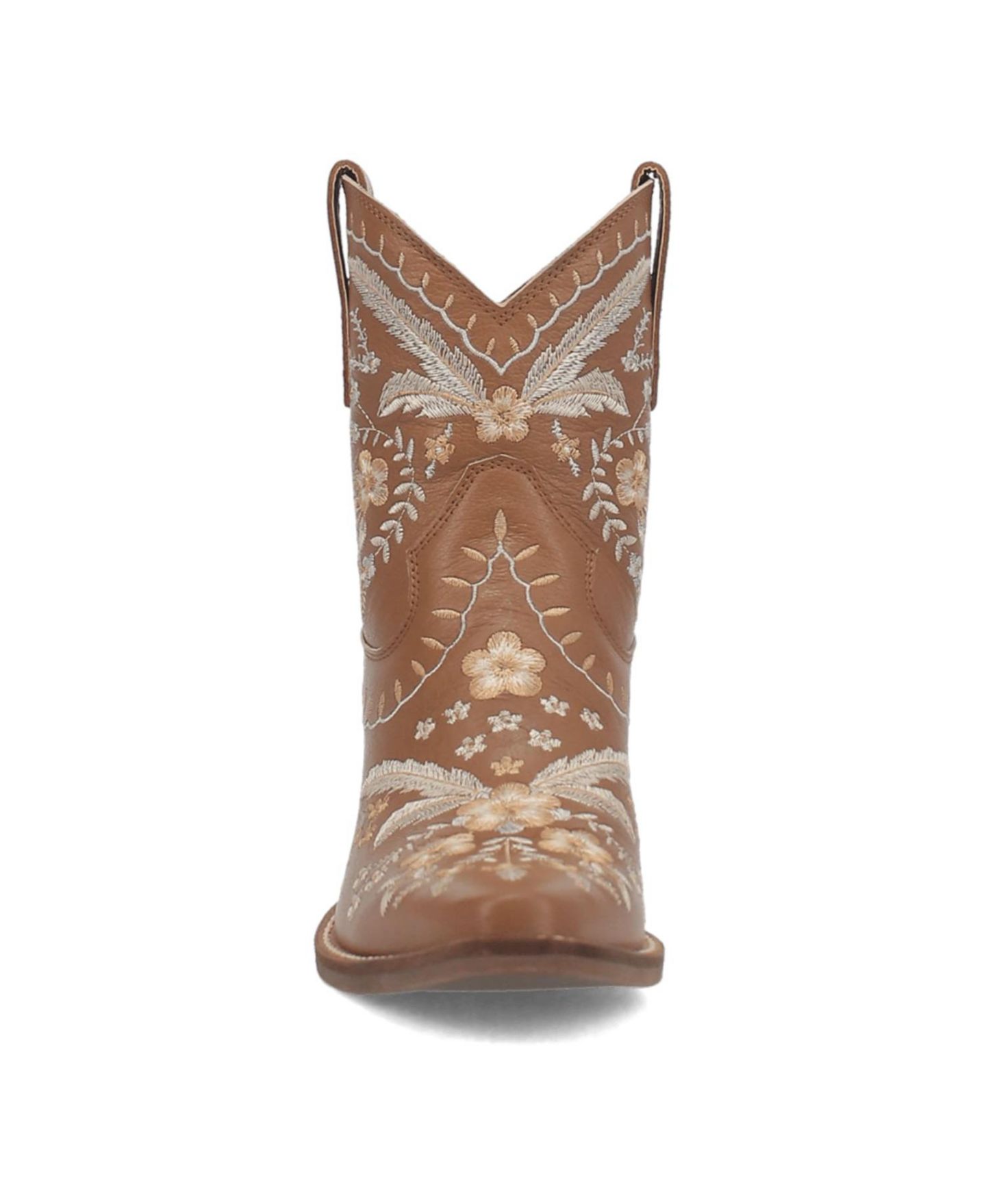 Женские ботинки Dingo Primrose Leather Booties, цвет: Коричневый — фото 4