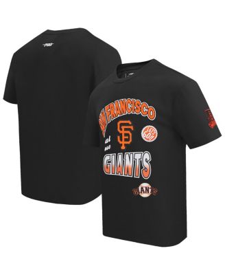 Men's Black San Francisco Giants Turn It Up Dropped Shoulder T-Shirt