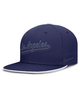 Men's Royal Los Angeles Dodgers Dri-FIT Round Bill True Fitted Hat