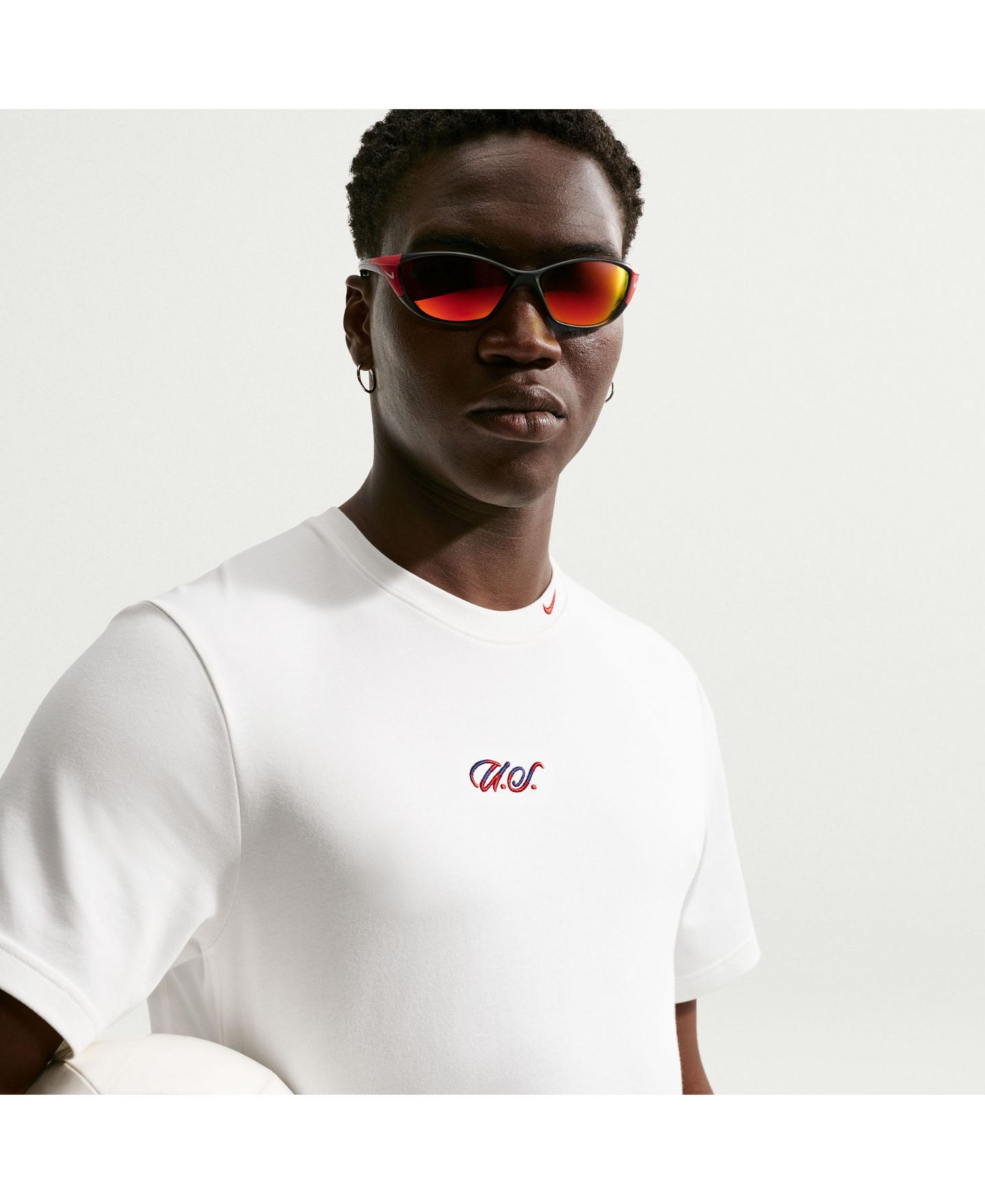 Мужская футболка Nike White Usmnt 2026 Primary Statement Dri-FIT — фото 5