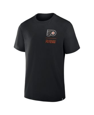Men's Black Philadelphia Flyers Crash The Net Legacy T-Shirt