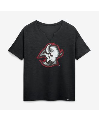 Women's Black Buffalo Sabres Competition Stadium Slub Boxy T-Shirt