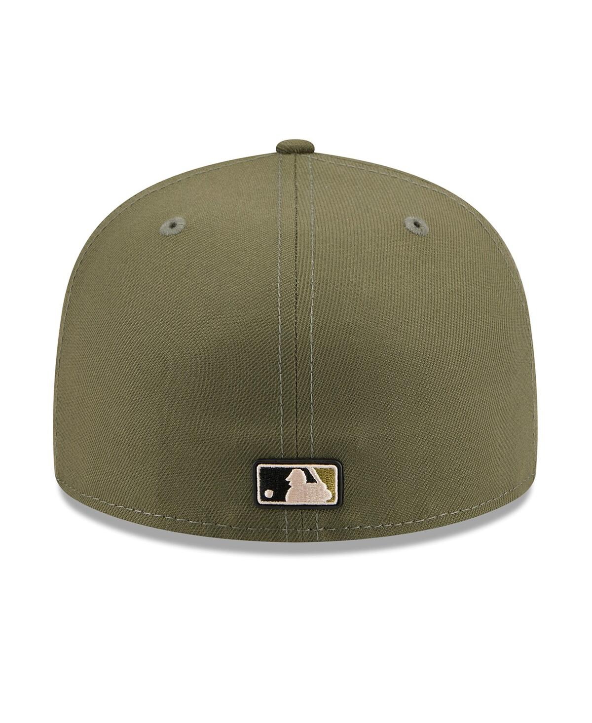 New Era Men's Olive Los Angeles Dodgers 2026 Armed Forces Day 59FIFTY Fitted Hat