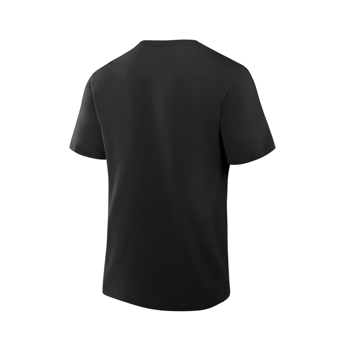 Мужская футболка Fanatics Black Carolina Hurricanes Elevated Essential — фото 3