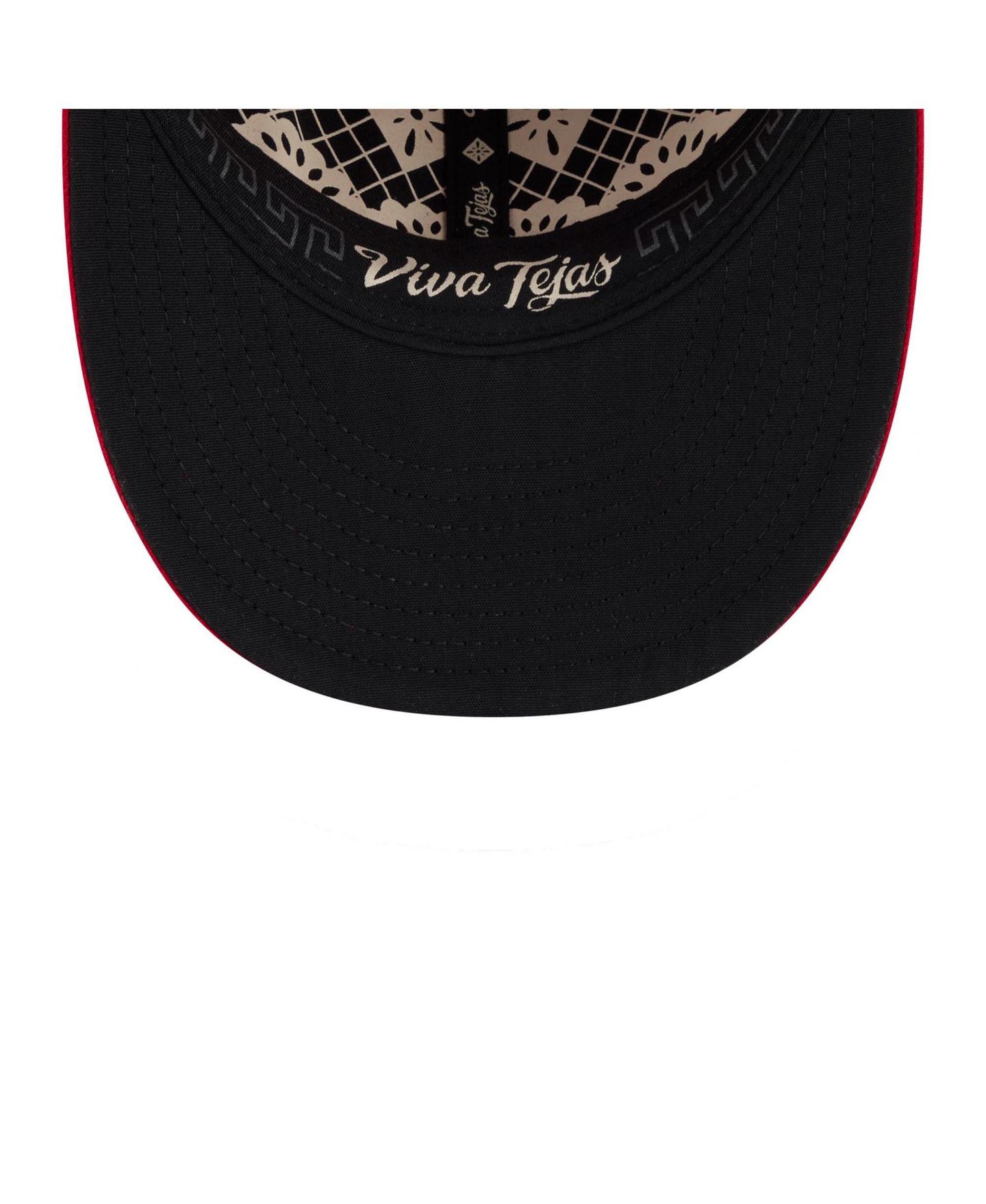 Мужская кепка New Era Red Texas Rangers 2026 City Connect Low Profile 59FIFTY Fitted Hat — фото 5
