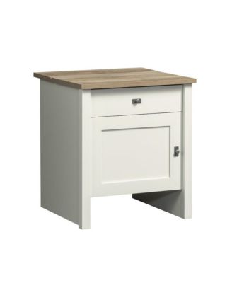 Side Table Cabinet for Living Room, Bedroom, in Soft