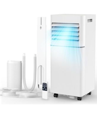 10000 BTU Portable Air Conditioner, 3-in-1 AC with Cooling/Fan/Dehumidifier, Remote, LED Display, Sleep Mode, Window Kit