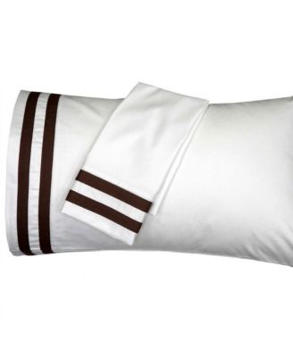 Banded Pillowcase Set Luxurious 608 Thread Count USA