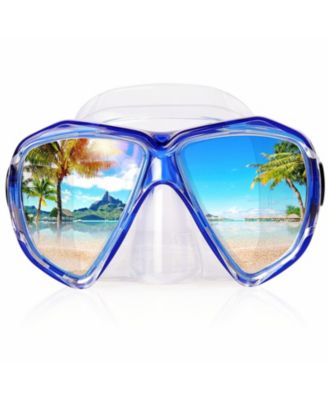 Snorkel Mask Panoramic HD Anti-fog Tempered Glass