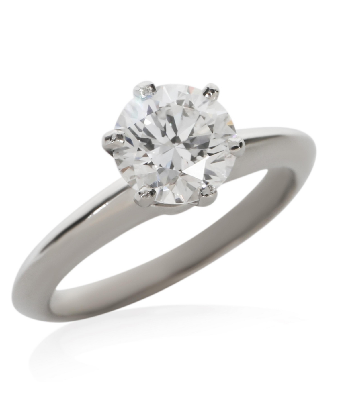 Pre-Owned Tiffany & Co ct Round Brilliant Diamond Engagement Ring