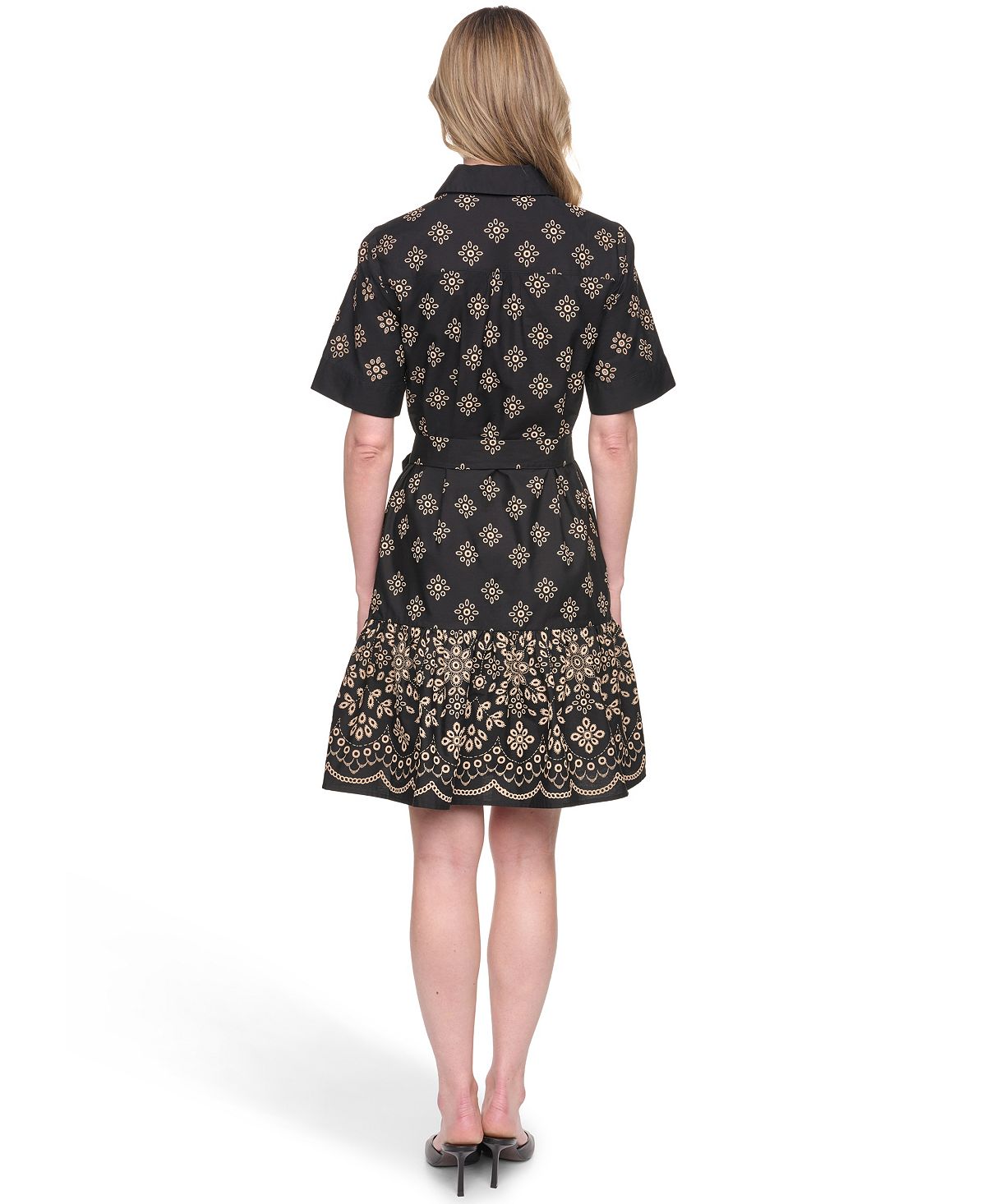 Jessica Howard Women's Cotton Poplin Shirt-Dress view 5 — MAYCSS fashion products