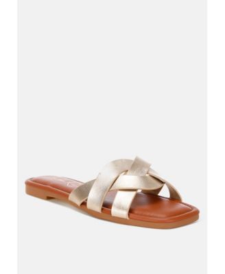 Women's Dickery Knotted Straps Detail Slip Ons