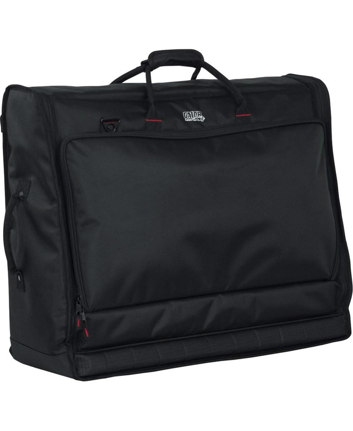 Gator Cases Padded Nylon Carry Bag for Large Format Mixers, 26x21x8.5" - Black