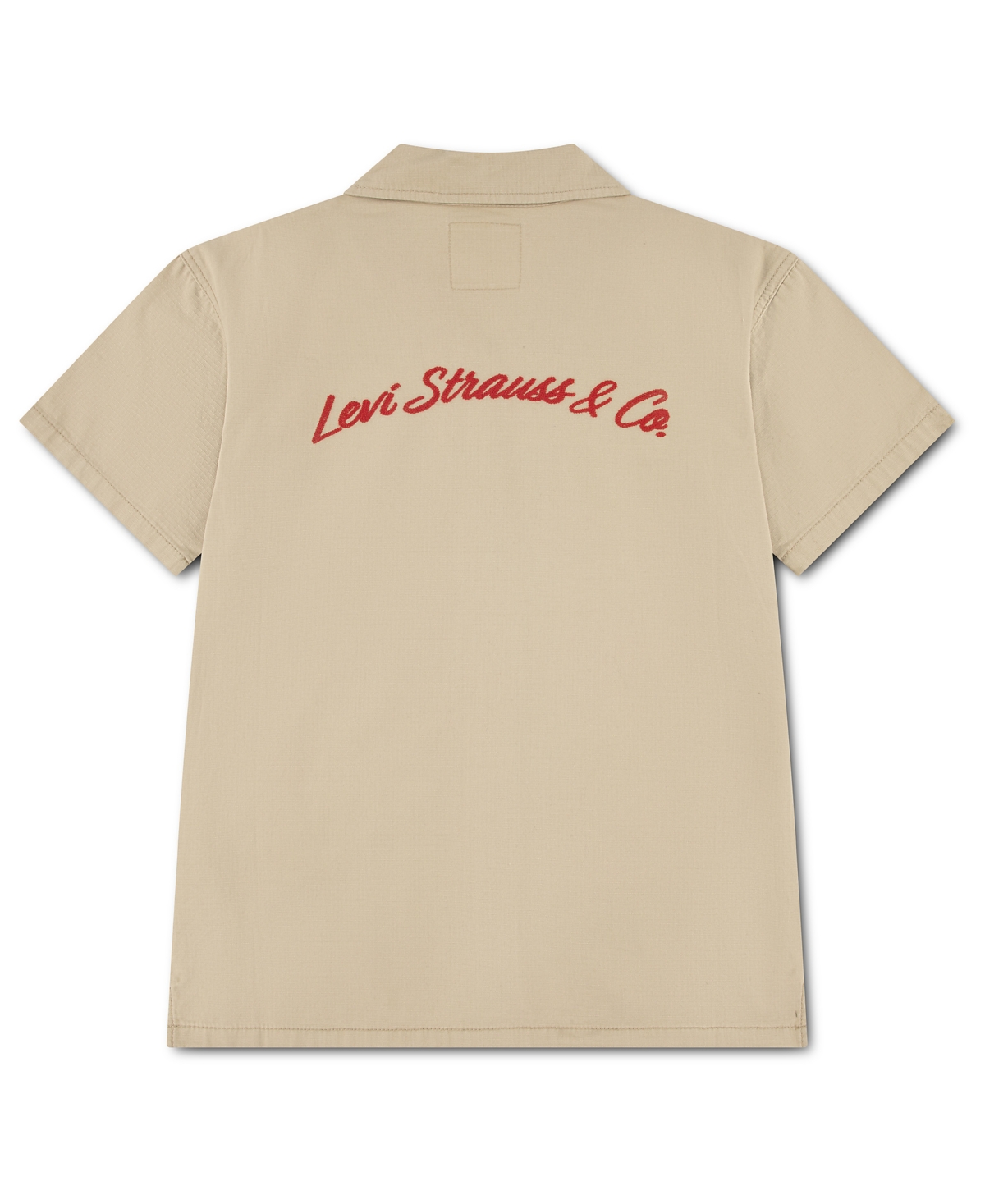 Levi's Boys' 8-20 Short-Sleeve Utility Shirt - Fields of Rye