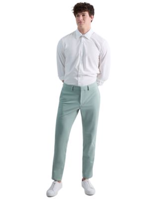 Kenneth Cole Reaction Men's Slim-Fit Knit Pants - Sand - Size 33x30