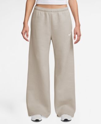 Studio Fleece Medium Weight Women's Mid-Rise Wide-Leg Pants