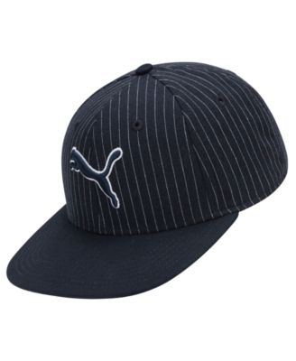 Men's Pinstripe Snapback Baseball Cap